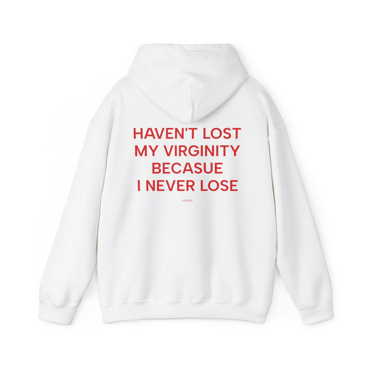 Men's Hoodie 'Haven't Lost My Virginity'